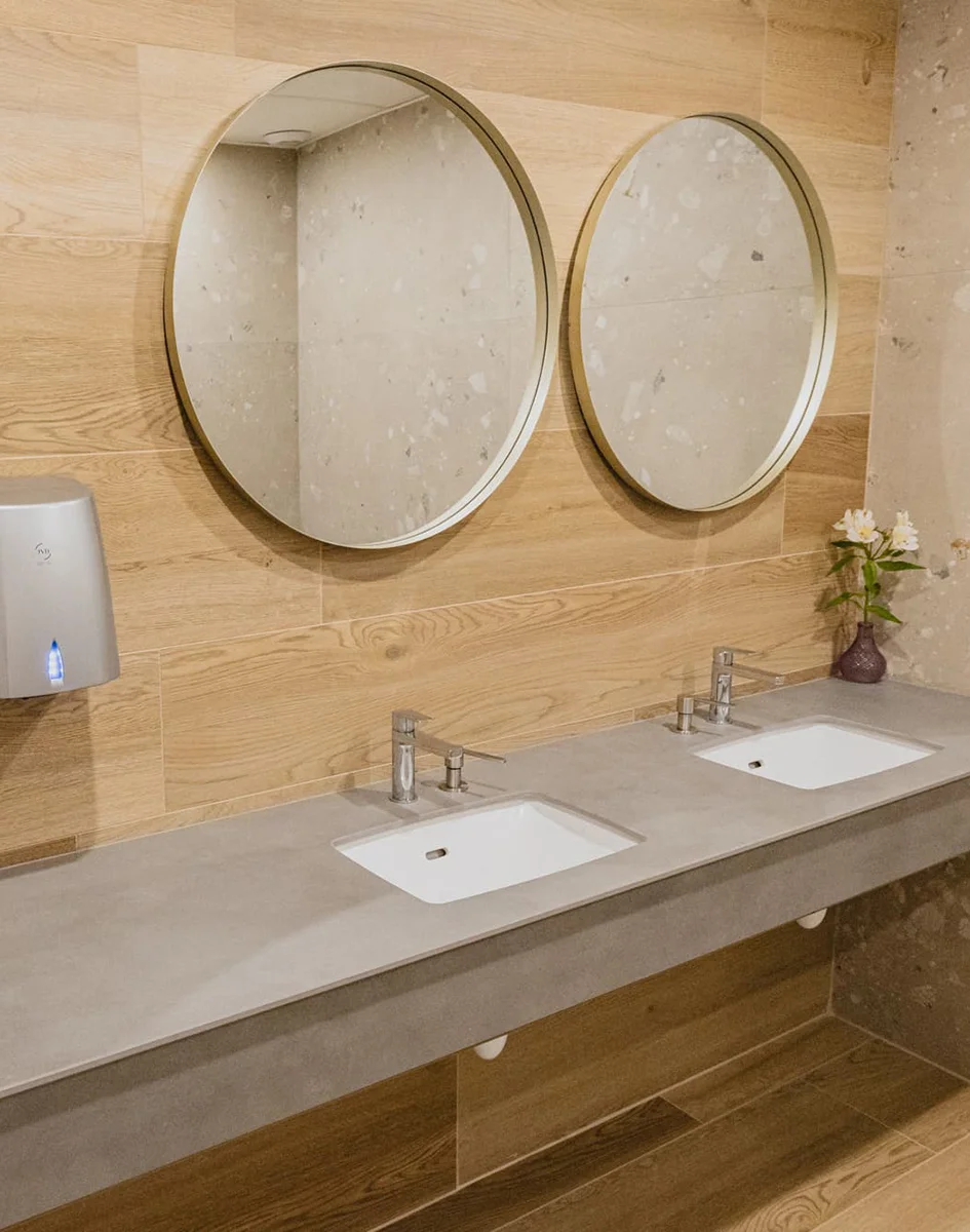 Salle d'eau et toilettes à la Grange aux Camélias - Pouilly-sous-Charlieu 42