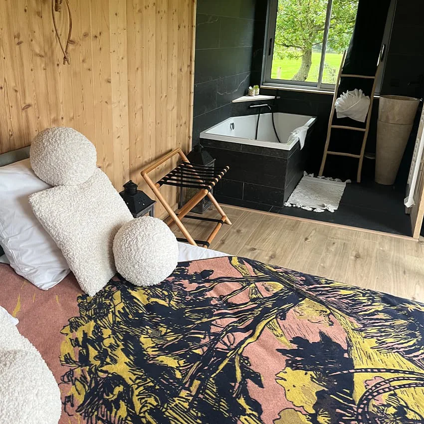 La cabane de l'Amour à La Grange aux Camélias - lieu intimiste